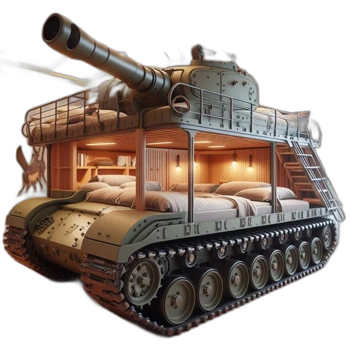 weapon, furniture, 3d render, concept art transparent PNG cut-out