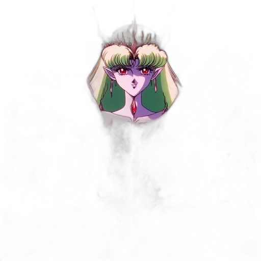 mask, face, hair, dragon transparent PNG cut-out