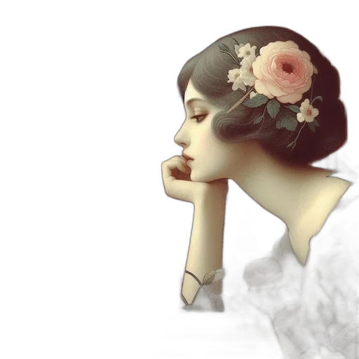 crown, flower, jewelry, dress transparent PNG cut-out
