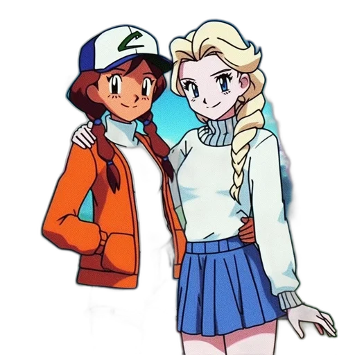 jacket, hat, staff, dress transparent PNG cut-out