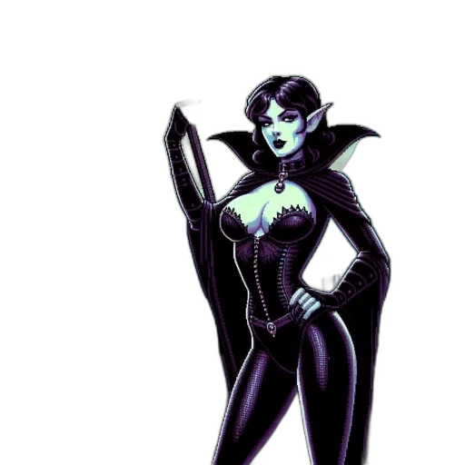 comic book art, concept art, fantasy art, pixel art transparent PNG cut-out