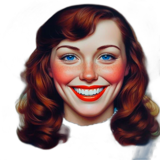 face, robot, photorealistic, oil painting transparent PNG cut-out