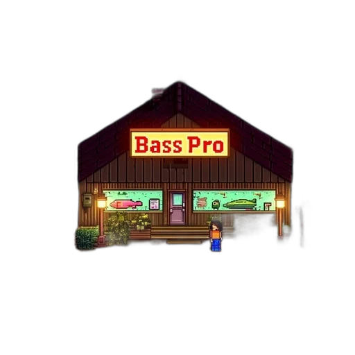 building, pixel art, concept art, 3d render transparent PNG cut-out