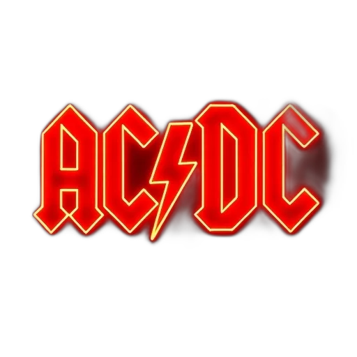 logo, lit, red, words transparent PNG cut-out