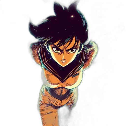 comic book art, concept art, anime, cartoon transparent PNG cut-out