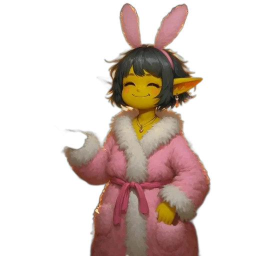 staff, creature, jacket, 3d render transparent PNG cut-out