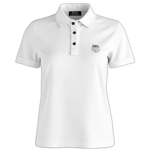 white, logo, polo, shirt transparent PNG cut-out