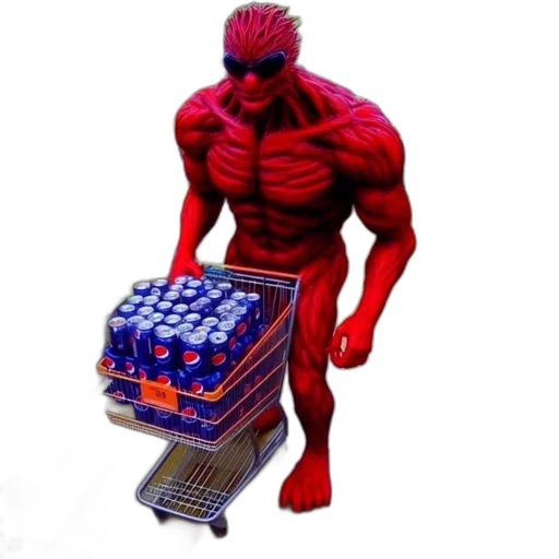 robot, food, creature, bottle transparent PNG cut-out
