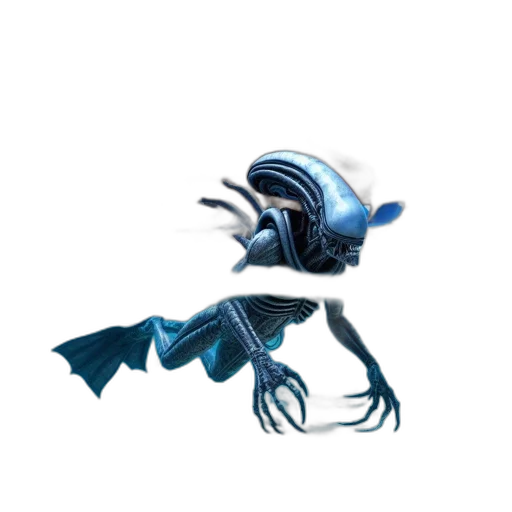 creature, dragon, weapon, staff transparent PNG cut-out