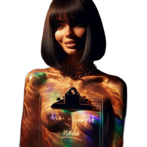 dress, robot, jacket, jewelry transparent PNG cut-out