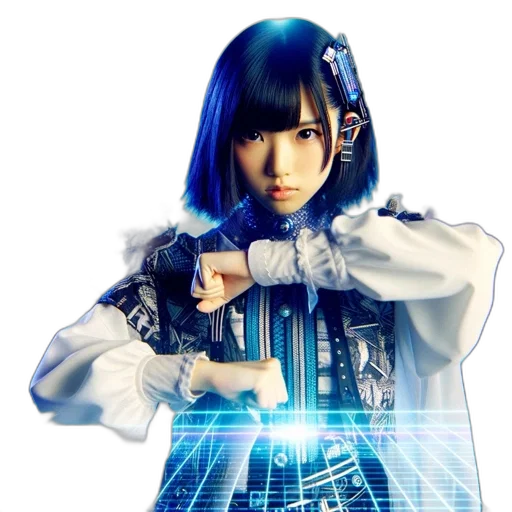 robot, weapon, cyberpunk, 3d render transparent PNG cut-out