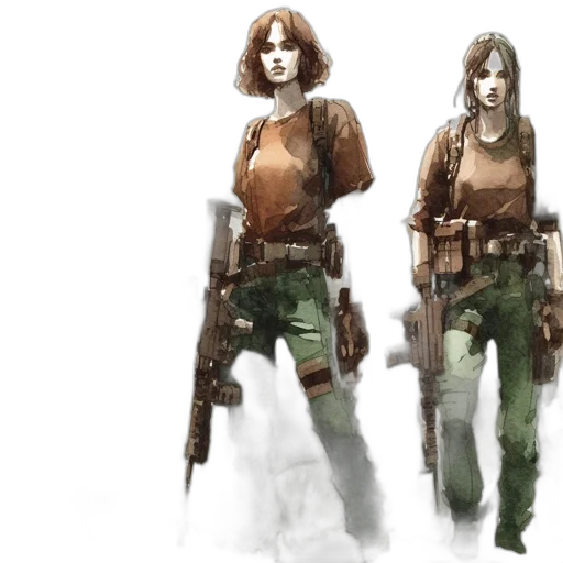 concept art, fantasy art, comic book art, 3d render transparent PNG cut-out