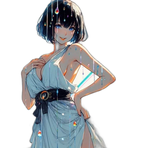dress, jewelry, crown, robot transparent PNG cut-out
