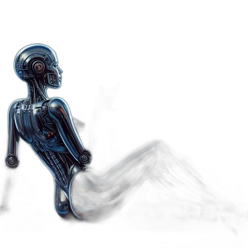 robot, creature, dress, concept art transparent PNG cut-out