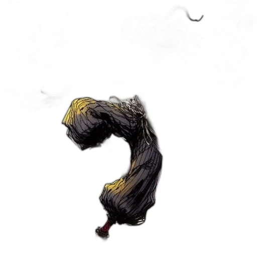 hair, creature, animal, staff transparent PNG cut-out