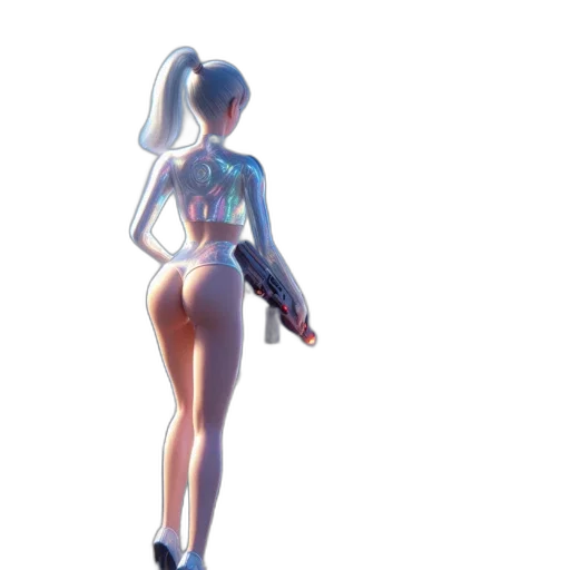dress, robot, staff, jacket transparent PNG cut-out