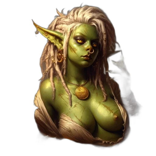 face, staff, fantasy art, concept art transparent PNG cut-out