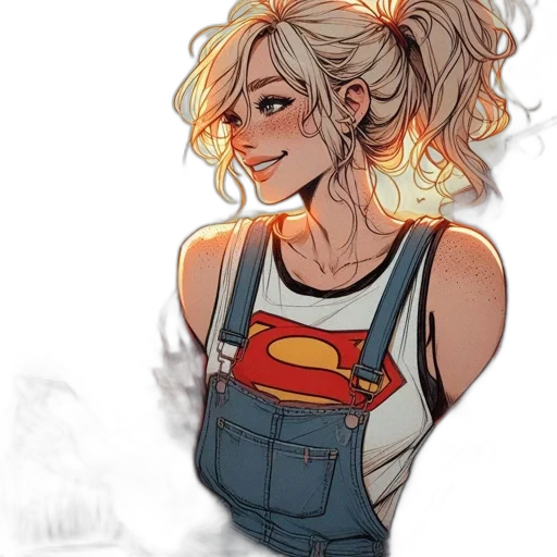 comic book art, cartoon, watercolor, concept art transparent PNG cut-out