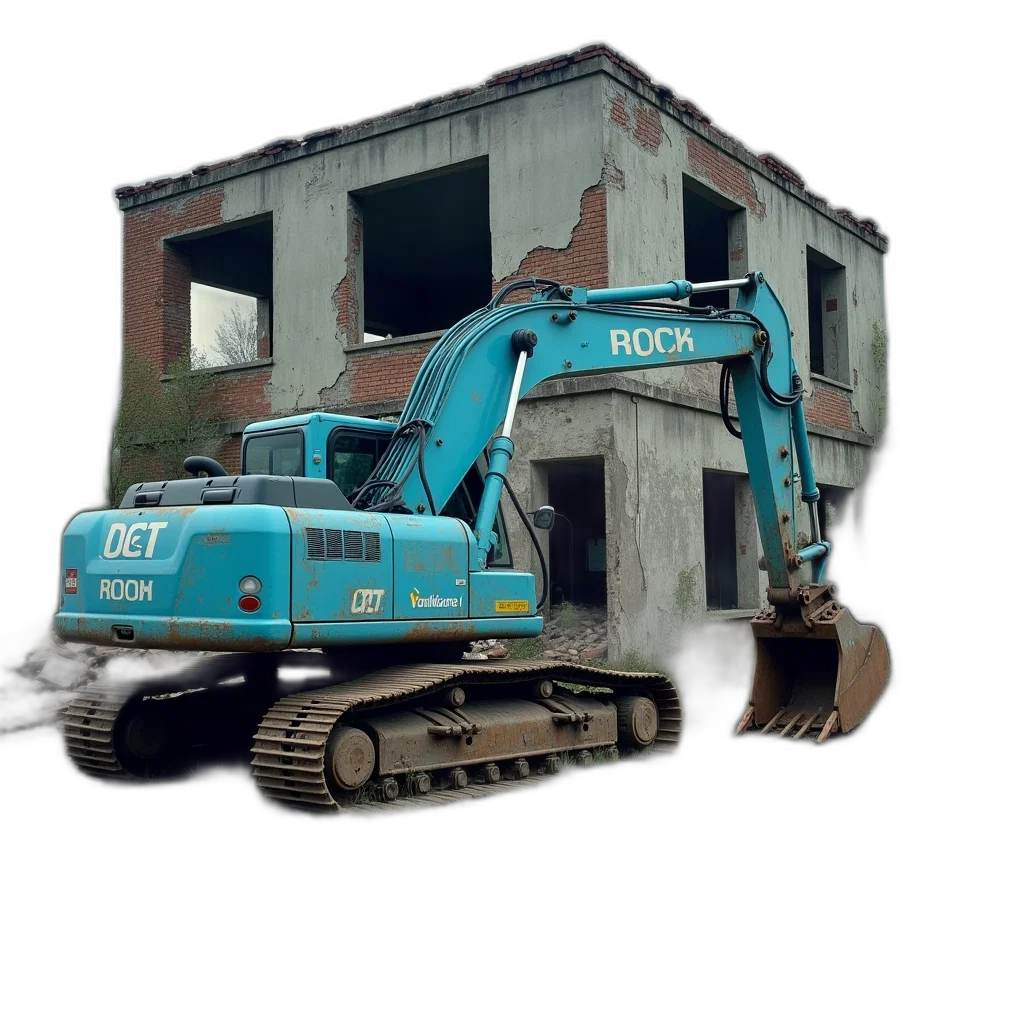 robot, building, weapon, car transparent PNG cut-out