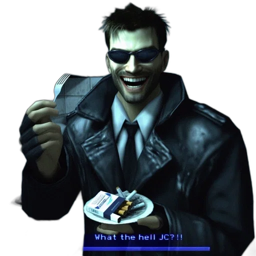 jacket, robot, weapon, face transparent PNG cut-out