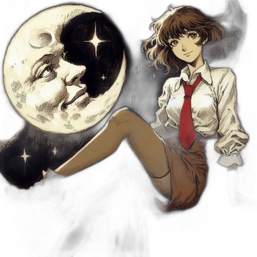 staff, anime, watercolor, cartoon transparent PNG cut-out