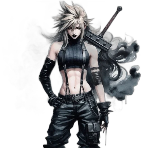weapon, concept art, fantasy art, comic book art transparent PNG cut-out