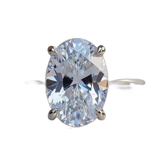 jewelry, crown, carat, oval transparent PNG cut-out