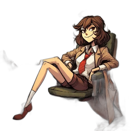 staff, furniture, jacket, shoes transparent PNG cut-out