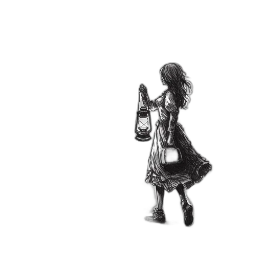 dress, staff, robot, jewelry transparent PNG cut-out