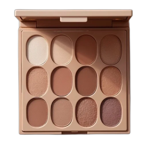earth tones, golden, makeup, palettes transparent PNG cut-out