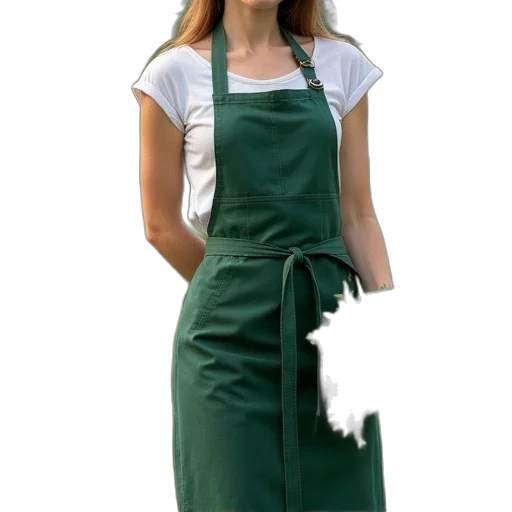 staff, dress, photorealistic, 3d render transparent PNG cut-out