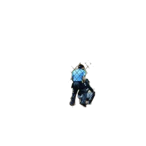 staff, robot, jacket, weapon transparent PNG cut-out