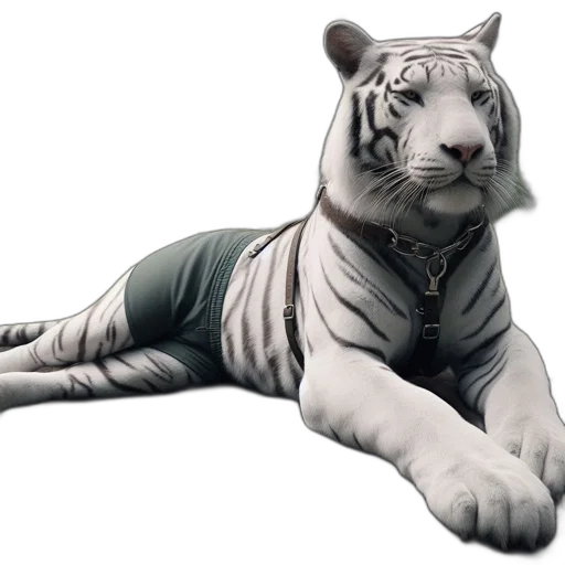 animal, creature, 3d render, photorealistic transparent PNG cut-out