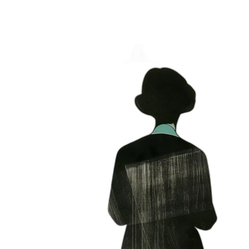 dress, jacket, hat, staff transparent PNG cut-out