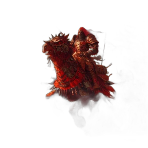 dragon, creature, hair, crown transparent PNG cut-out