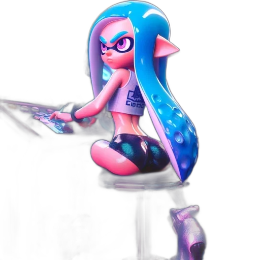 dress, staff, weapon, robot transparent PNG cut-out