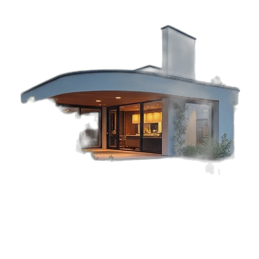 building, 3d render, concept art, photorealistic transparent PNG cut-out