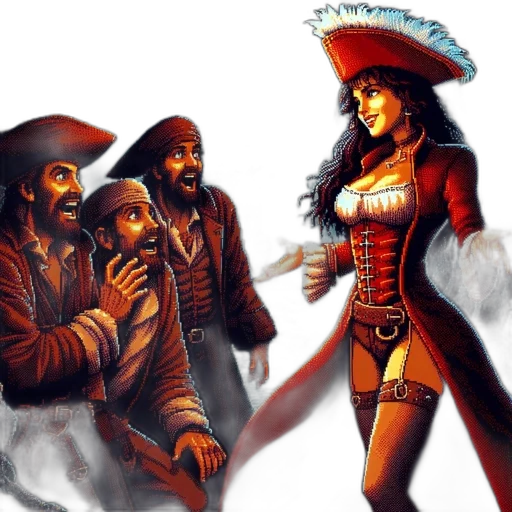 fantasy art, concept art, comic book art, pixel art transparent PNG cut-out