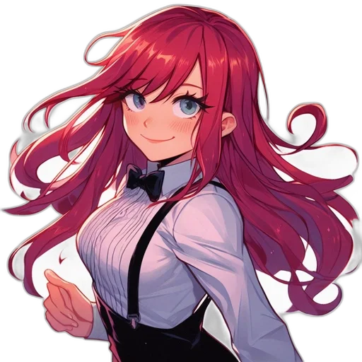 staff, dress, hair, crown transparent PNG cut-out