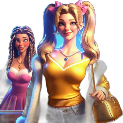3d render, concept art, fantasy art, cartoon transparent PNG cut-out