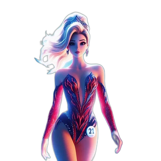 dress, comic book art, concept art, fantasy art transparent PNG cut-out
