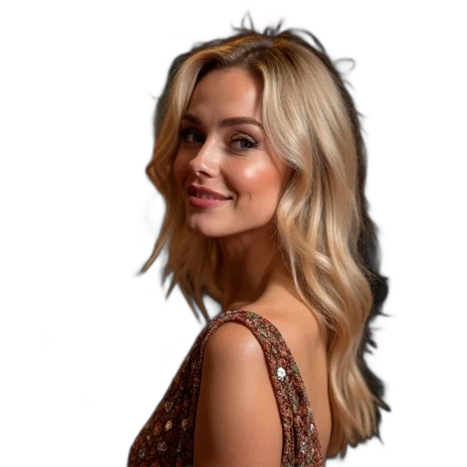 hair, face, dress, crown transparent PNG cut-out
