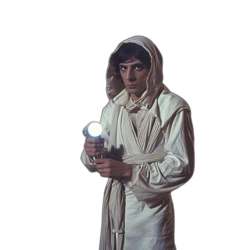 jacket, staff, weapon, umbrella transparent PNG cut-out