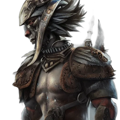sword, mask, dragon, staff transparent PNG cut-out