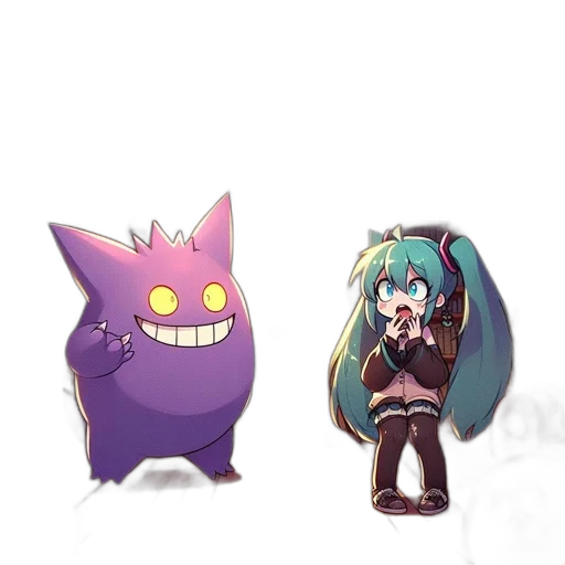 creature, mask, staff, anime transparent PNG cut-out