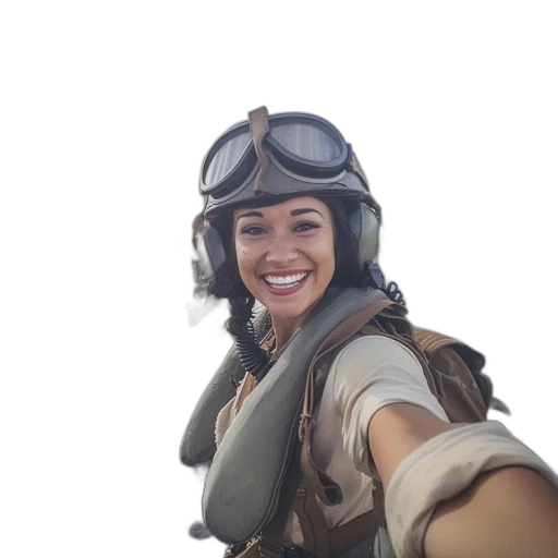 staff, weapon, face, jacket transparent PNG cut-out