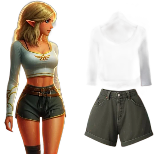 concept art, 3d render, fantasy art, photorealistic transparent PNG cut-out