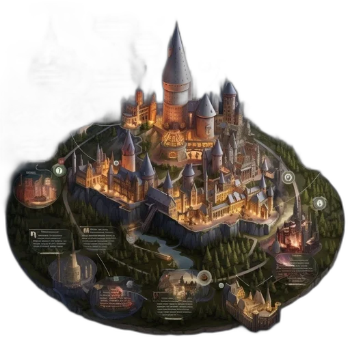 crown, dragon, fantasy art, concept art transparent PNG cut-out