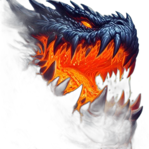 dragon, mask, creature, animal transparent PNG cut-out