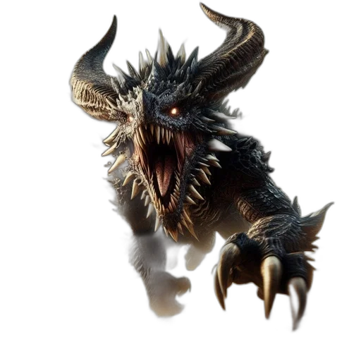 dragon, creature, animal, mask transparent PNG cut-out